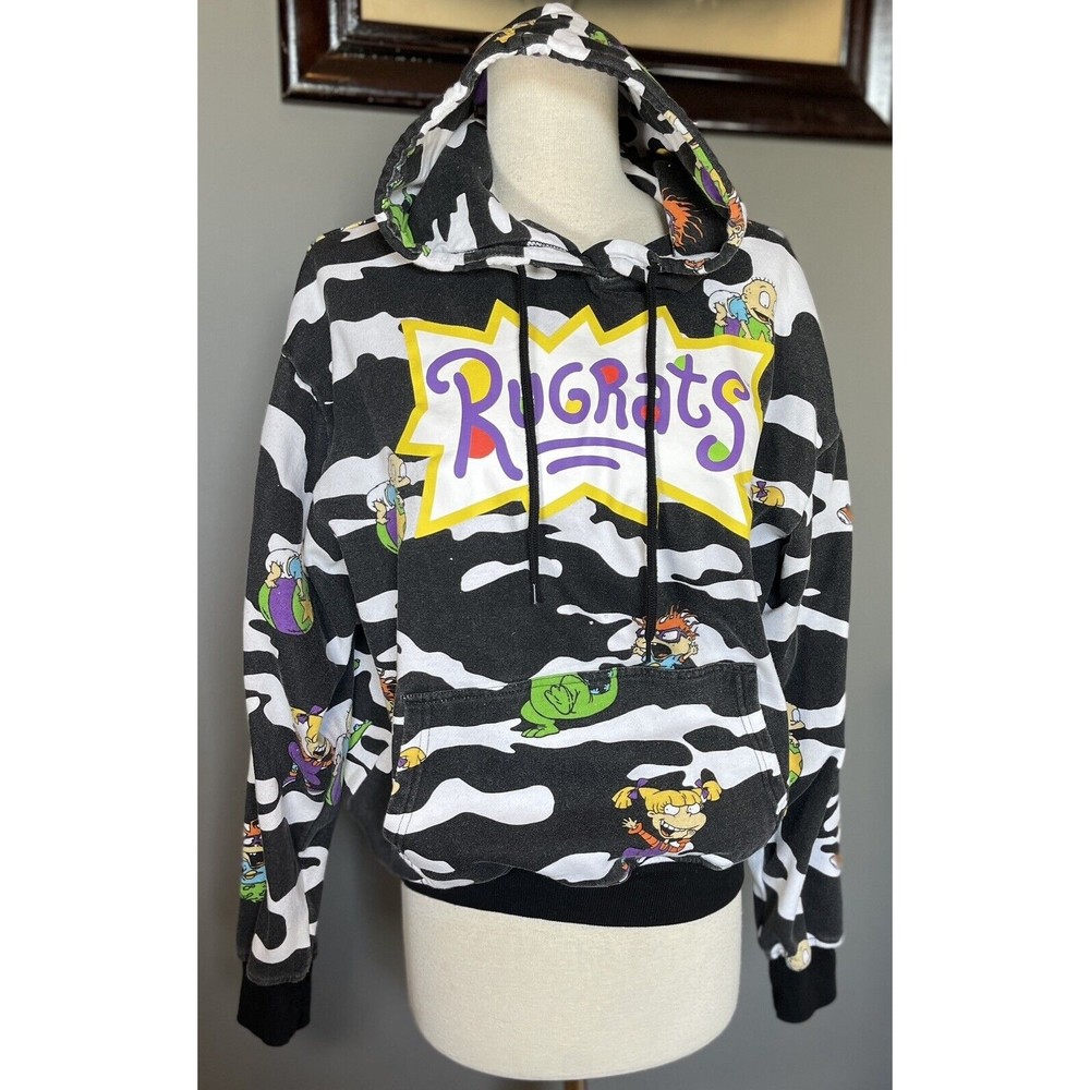Nickelodeon 2021 Rugrats Hoodie Adult Size Medium - Tommy - Angelica - Chuckie